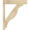 Ekena Millwork Funston Block Rough Sawn Outlooker, Douglas Fir, 6"W x 26"D x 32"H OUT06X26X32FST05RDF - alternate 2